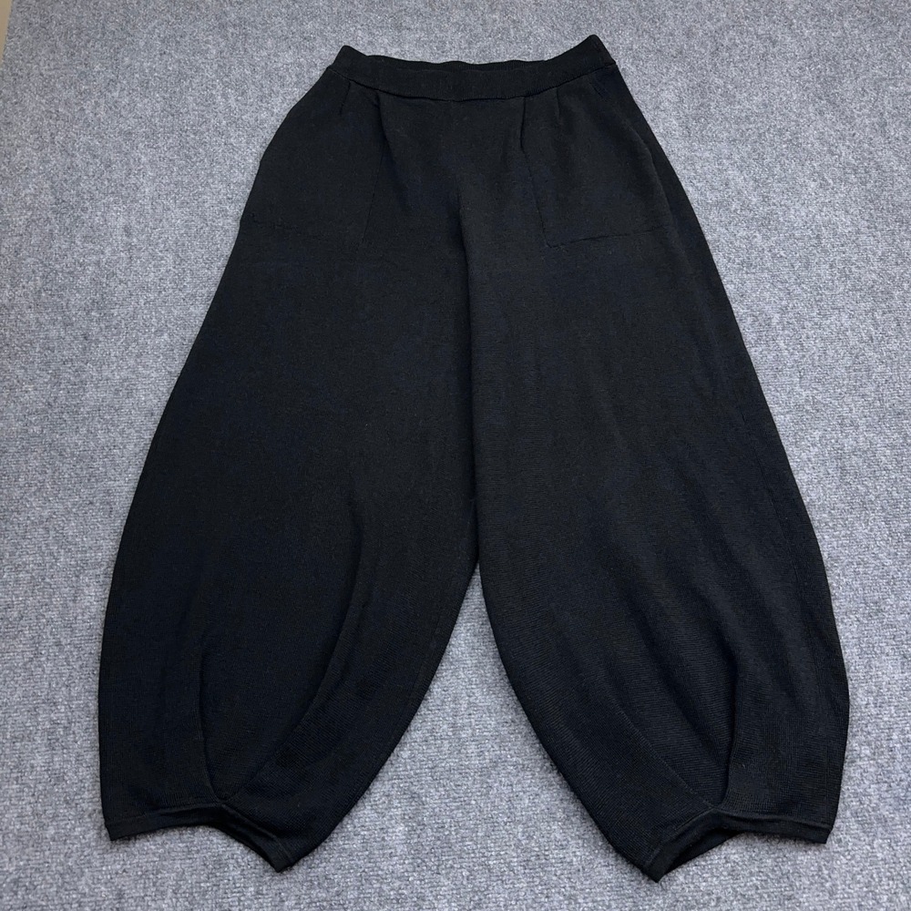 Free People FP Beach Freya Sweater Pant Womens XL Linen Blend Balloon Barrel Leg